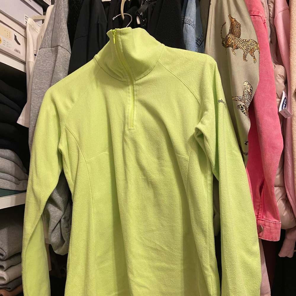 Columbia half zip up hoodie